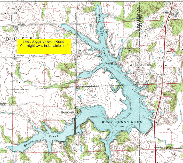 West Boggs Lake Map. Indiana gif by sam1028 Photobucket